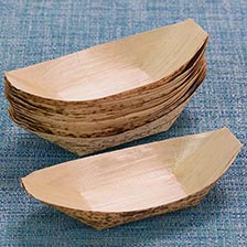 Bamboo Leaf Boat Bowls