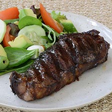 Bison NY Strip Loin, Cut to Order