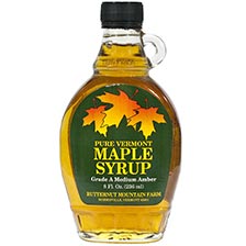 Pure Vermont Maple Syrup - Grade A Medium Amber