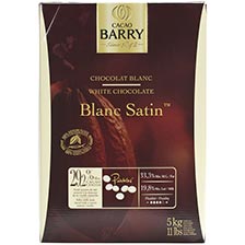 Cacao Barry White Chocolate - 29.2 % Cacao - Blanc Satin