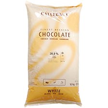 Belgian White Chocolate Baking Callets (Chips)