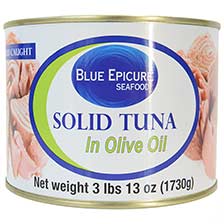 Solid White Tuna Chunks in Olive Oil