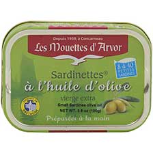 French Small Sardines in Extra Virgin Olive Oil
