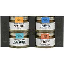 Lobster, Mackerel, Scallop, Trout Rillettes Sampler