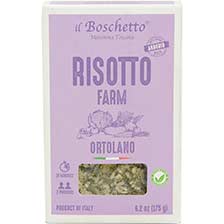 Risotto Ortolano - Arborio Rice with Vegetables, Herbs and Spices