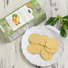 Artisan Vegan Crackers with Aromatic Herbs and Olive Oil