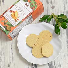 Artisan Vegan Crackers with Red Pepper, Cumin and Olive Oil