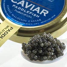 American Paddlefish Caviar - Malossol
