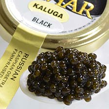 Kaluga Fusion Sturgeon Caviar, Black - Malossol, Farm Raised