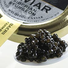 Italian Siberian Sturgeon Caviar - Malossol, Farm Raised