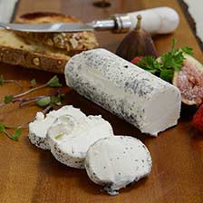 Buchette de Chevre Cendree - Goat's Milk Cheese With Ash 