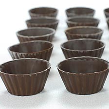 Dark Victoria Chocolate Cup - 2.5 Inch
