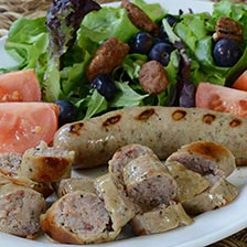 Pheasant Sausage with Cognac