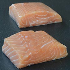 True North Salmon Portion, Skin On