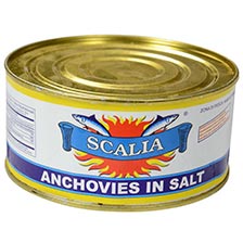 Anchovies in Salt