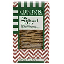 Irish Rye and Linseed Crackers