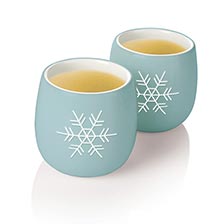 Tea Forte Amie Cups - Holiday Snowflake