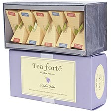 Tea Forte Dolce Vita Collection - Ribbon Box