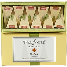 Tea Forte Herbals Collection - Ribbon Box, 20 Infusers