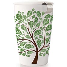 Tea Forte Kati Loose Tea Cup - Green Leaves