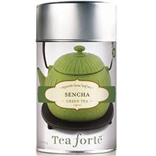 Tea Forte Sencha Green Tea - Loose Leaf Tea Canister