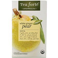 Tea Forte White Ginger Pear White Tea - 16 Filterbags