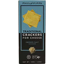 Traditional Crackers with Smoked Salt