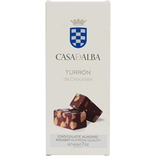 Turron de Chocolate - Chocolate Almond Nougat