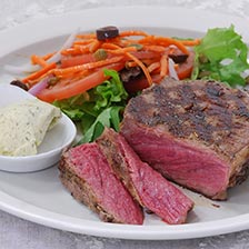 Wagyu NY Strip Filet Steak, Center Cut, MS5