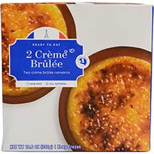 French Creme Brulee, Frozen