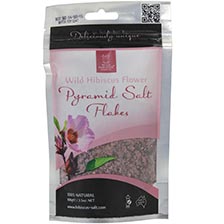 Wild Hibiscus Flower Pyramid Salt