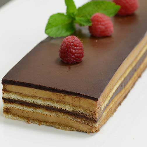 French Opera Cake - Frozen