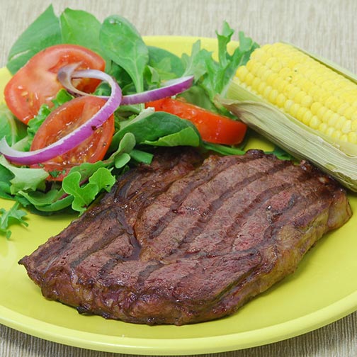 Bison Rib Eye Steaks