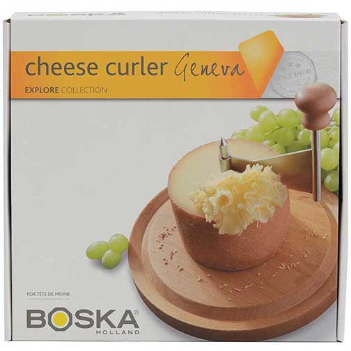 Boska Cheese Curler. Board & Curling Knife