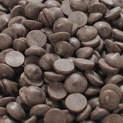 Belgian Semisweet Dark Chocolate Baking Callets - 54.5%