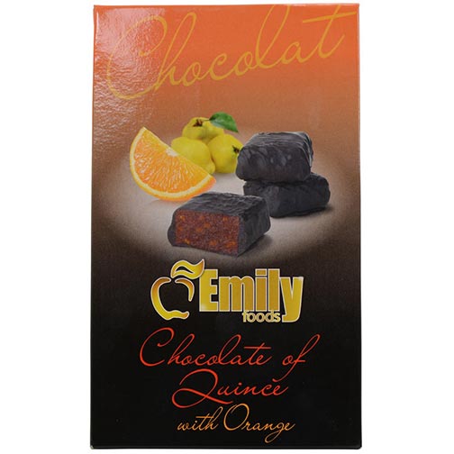 Quince Paste in Dark Chocolate with Orange