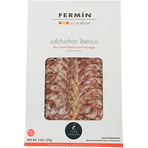 Salchichon Iberico - Sliced