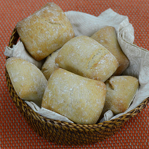 French Rustic Square Bread - Frozen