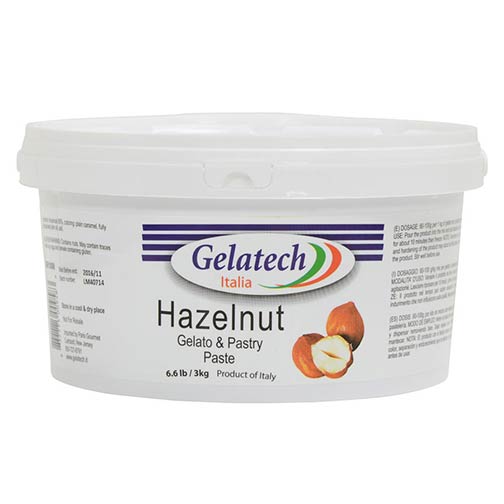 Hazelnut Gelato and Pastry Paste