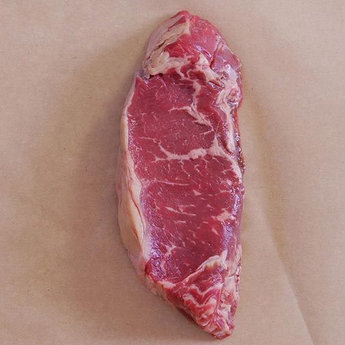 Grass Fed Beef Strip Loin, Cut To Order