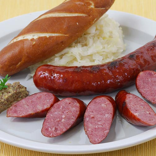 Hickory Smoked Wild Boar Bratwurst