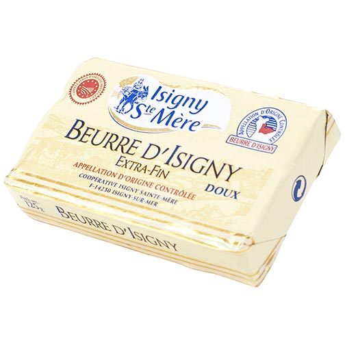  Beurre D'Isigny AOP Unsalted French Butter - 8.8 oz