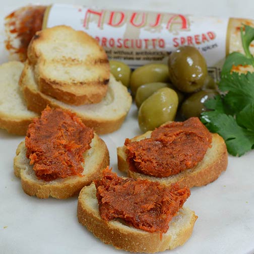 Nduja Spicy Prosciutto Spread