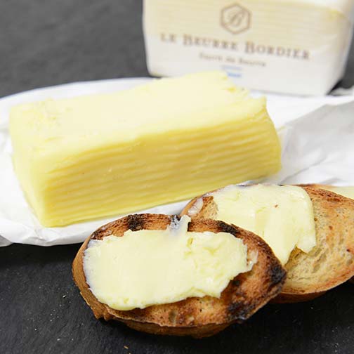 Bordier Churned Butter in a Bar, Unsalted