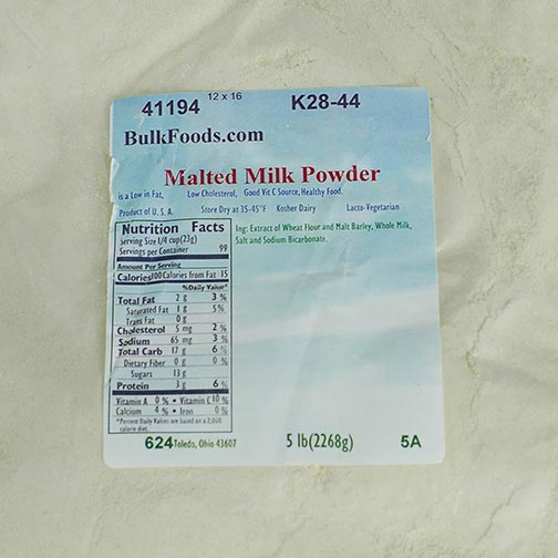 Malted Milk Powder