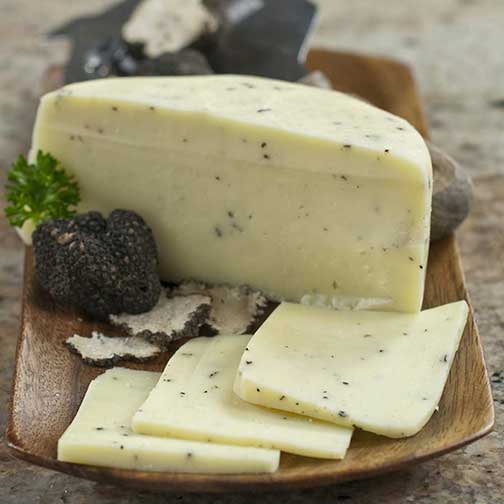 Caciotta al Tartufo Truffled Cheese