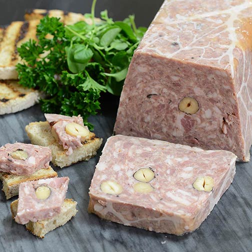 Hazelnut and Honey Pork Pate