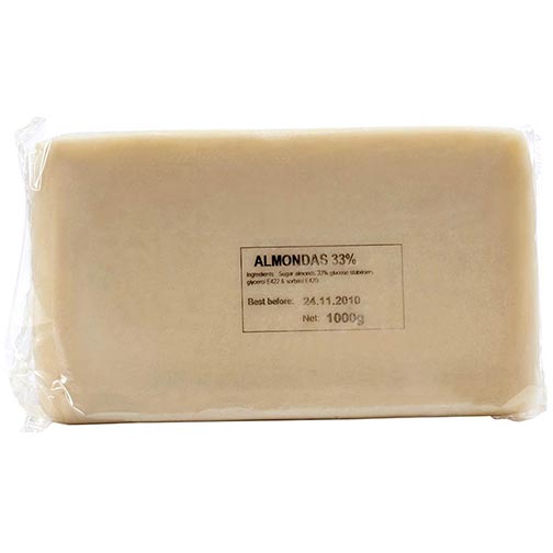 Almond Paste 33% - Marzipan