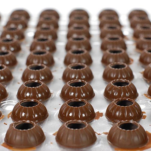 Dark Chocolate Truffle Shells