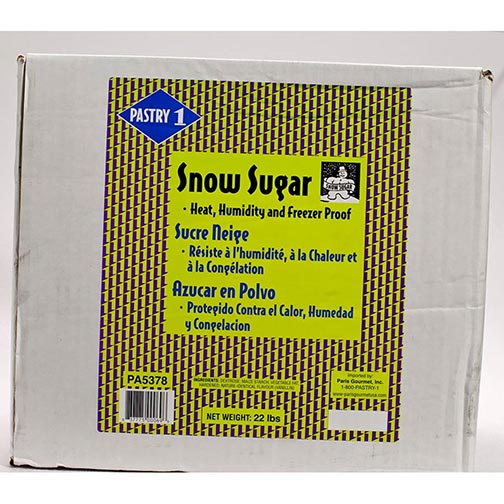 Snow Sugar - Heat, Humidity and Freezer Proof